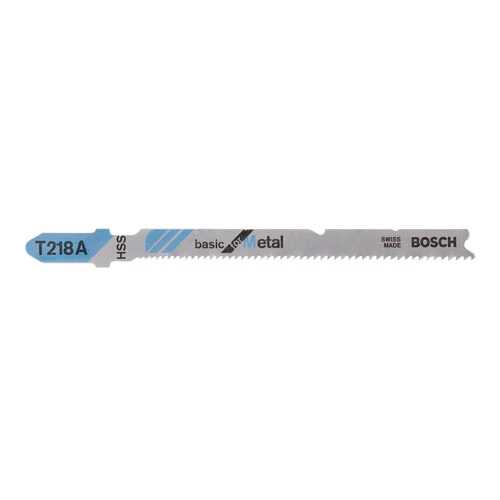 Набор пилок для лобзика Bosch T 218 А, HSS 2608631032 в Касторама