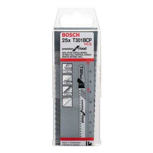 Набор пилок для лобзика Bosch T 301 BCP, HCS 2608633A40 в Касторама