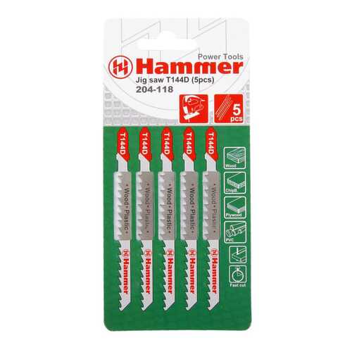 Пилка по дереву для лобзика Hammer 30554 в Касторама