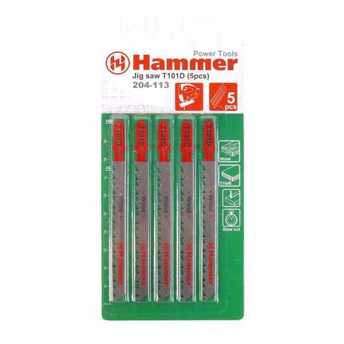 Пилка по дереву для лобзика Hammer 30561 в Касторама