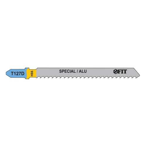 Пилки для лобзиков по металлу и полимерам, 100/74/3 мм (T127D), 2 шт. FIT 40976 в Касторама