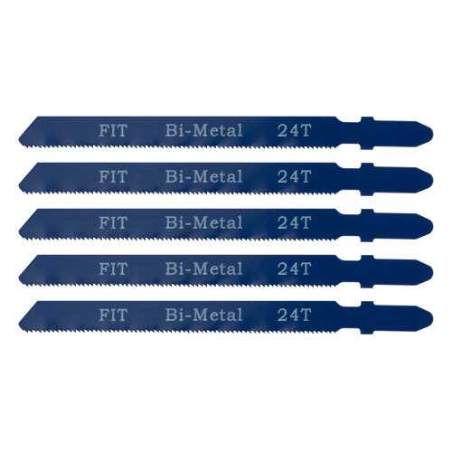 Полотна для э/лобзика по металлу 24 TPI, 5 шт, FIT 41120 в Касторама
