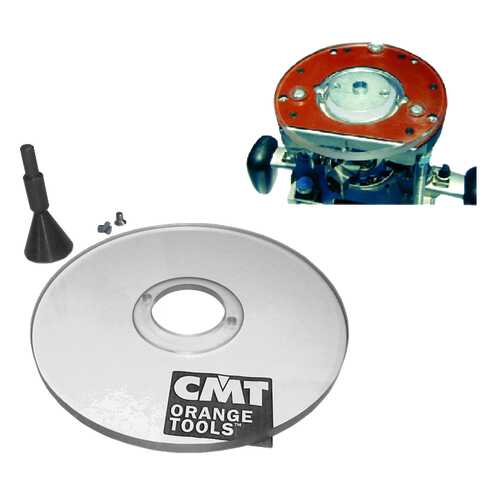 База универсальная для крепления копировальных колец к фрезеру CMT CMT300-SB в Касторама