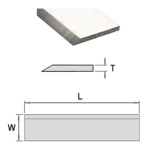 Комплект из 2-х ножей 1050x30x3 HS 792.997.30 в Касторама