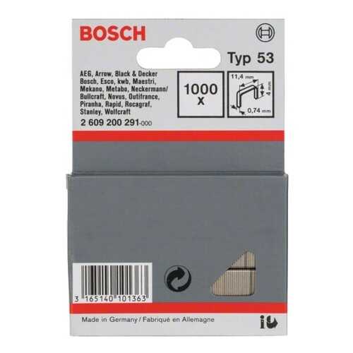 Скобы Bosch 2.609.200.291 в Касторама