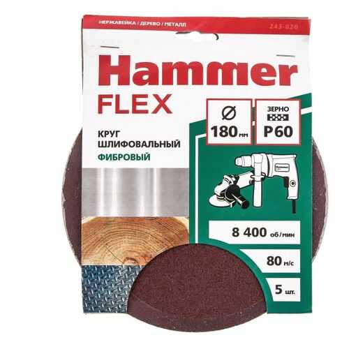 Круг фибровый HAMMER 243-020 в Касторама