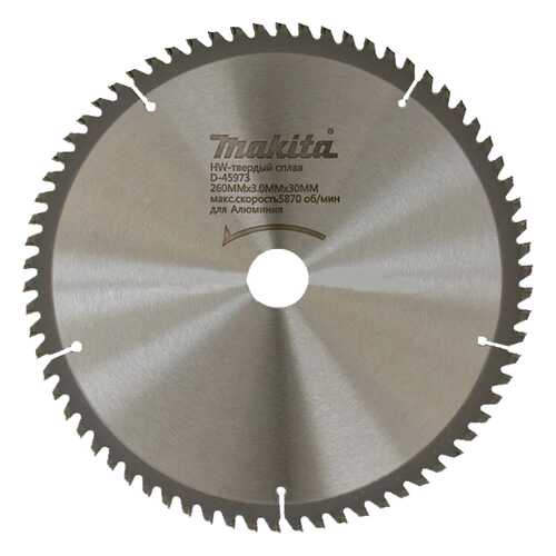 Диск Makita пильный D-45967 в Касторама