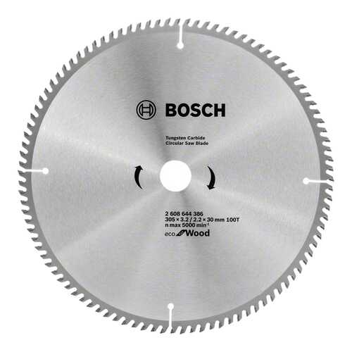 Диск по дереву Bosch ECO WO 305x30-100T 2608644386 в Касторама