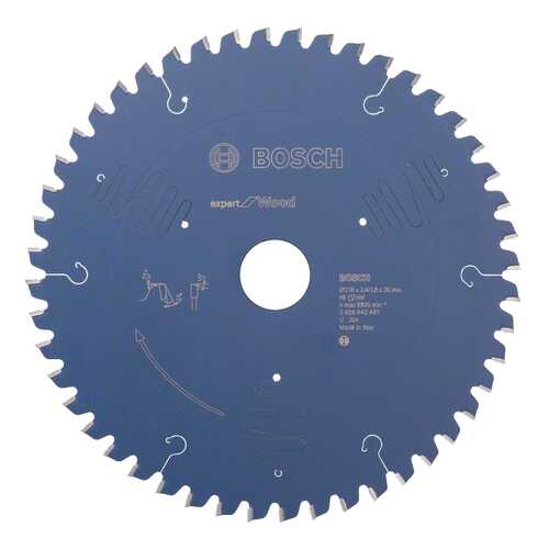 Диск по дереву Bosch EXP WO 216x30-48T 2608642497 в Касторама