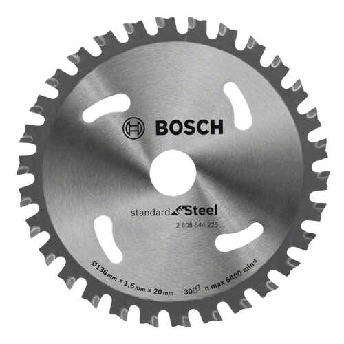 Диск по дереву Bosch STD ST 136x20x30T 2608644225 в Касторама