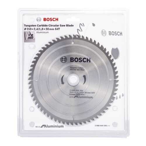 Пильный диск BOSCH 2608644391, по алюминию, 210мм, 30мм в Касторама