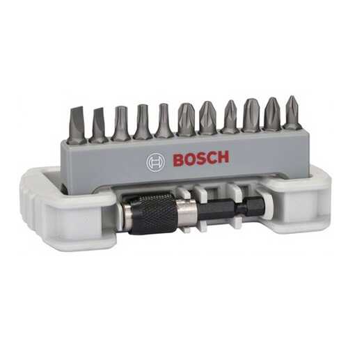 Набор бит Bosch 12шт быстросменный держатель 2608522130 в Касторама