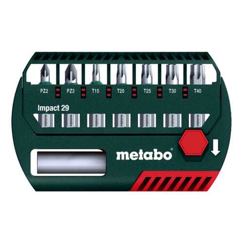 Набор бит для дрелей, шуруповертов metabo 628849000 в Касторама
