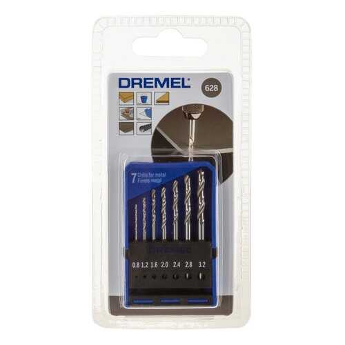 Набор сверл Dremel 628 7шт синий (2615062832) в Касторама