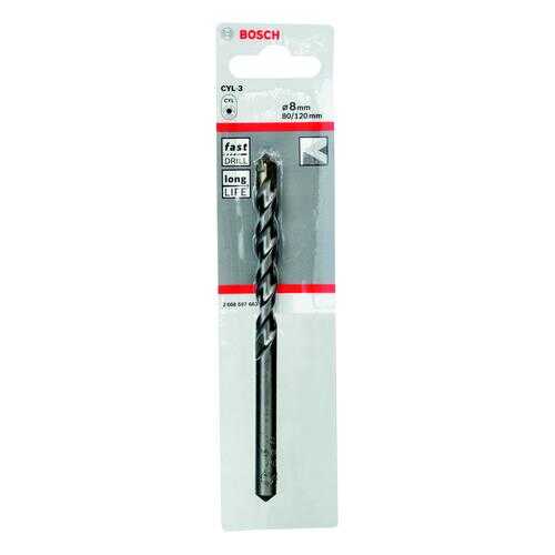 Сверло BOSCH Ф8х120мм (2608597663) в Касторама