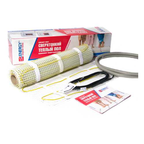 Тёплый пол Energy Mat 2,14 м.кв - 340 Вт в Касторама