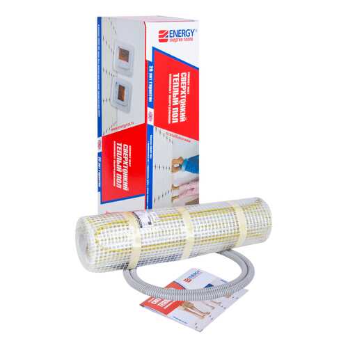 Тёплый пол Energy Mat 2,6 м.кв - 410 Вт в Касторама