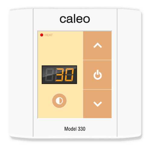 Терморегулятор CALEO 330 встраиваемый цифровой, 3 кВт в Касторама