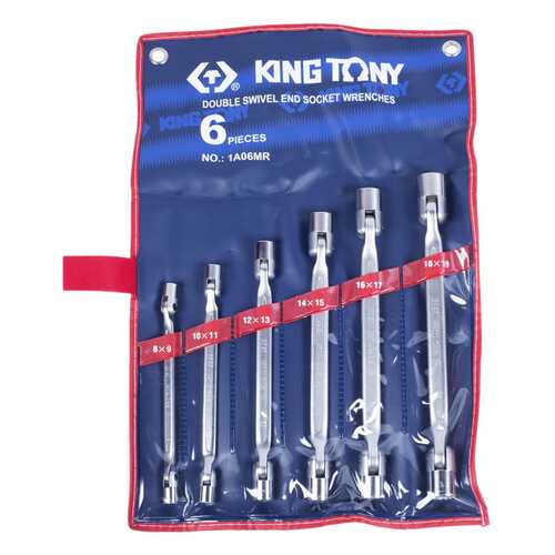 Набор торцевых головок KING TONY 8-19 мм 6 предметов 1A06MR в Касторама