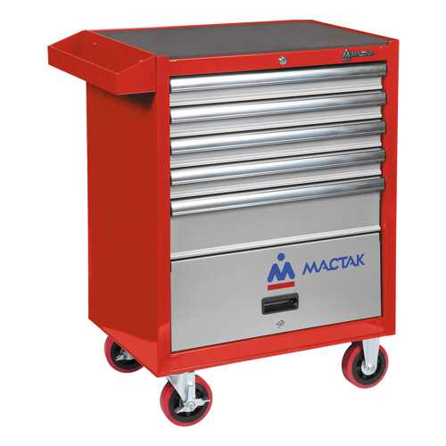 Ящик на колесах для инструмента МАСТАК 5 ящиков 522-05581R в Касторама