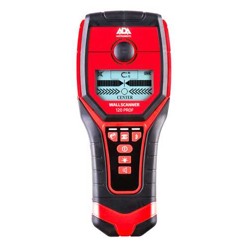 Детектор проводки ADA Wall Scanner 120 PROF в Касторама