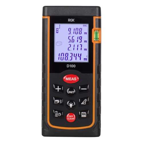 Лазерные дальномеры (рулетки) RGK D100 в Касторама