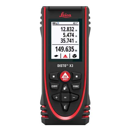 Лазерный дальномер Leica Disto X3 в Касторама