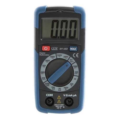 Мультиметр CEM DT-103 цифровой в Касторама