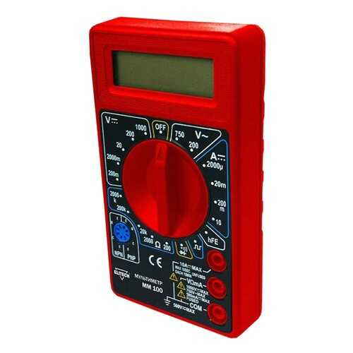 Мультиметр ELITECH ММ 100 в Касторама