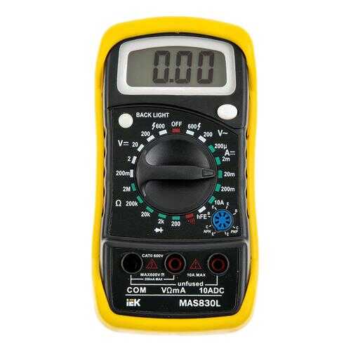 Мультиметр IEK Master MAS830L в Касторама