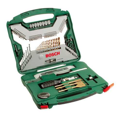Наборы бит и сверл для дрелей, шуруповертов Bosch Titanium 100 2607019330 в Касторама