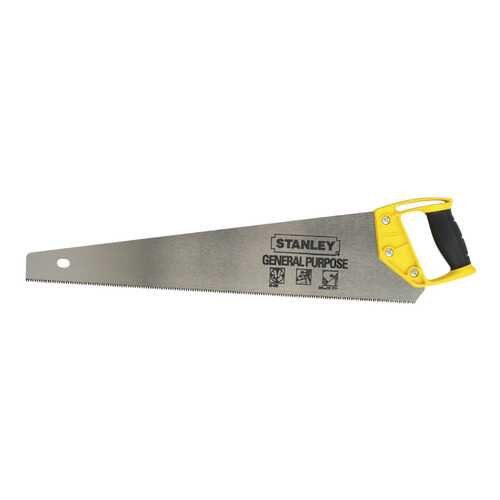 Ножовка по дереву Stanley OPP 550мм 8tpi 1-20-088 в Касторама
