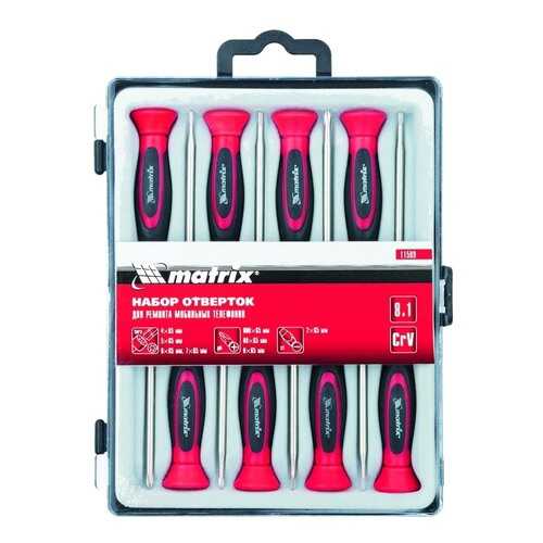 Набор отверток MATRIX 11589 в Касторама