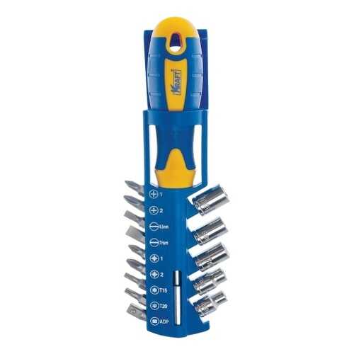 Отвертка с насадками KRAFT 15 предметов (KT 700403) в Касторама