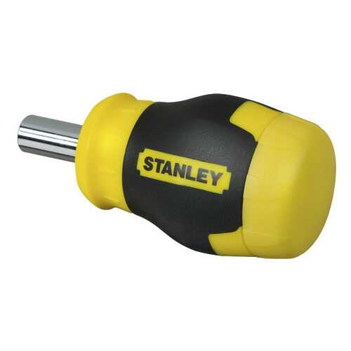 Отвертка Stanley Multibit Stubby 0-66-357. 6 вставок в Касторама