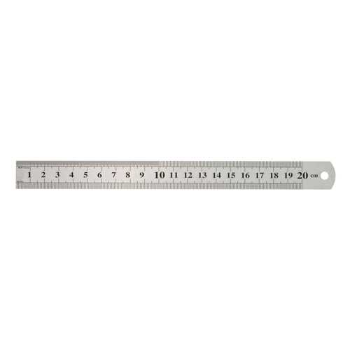 Линейка нержавеющая 200х19 мм FIT 19002 в Касторама