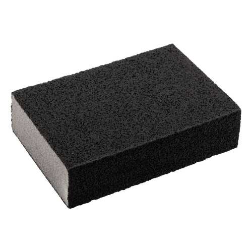 Губка шлифовальная, 100х70х25 мм, Р 180 / Р 360. FIT 38370 в Касторама