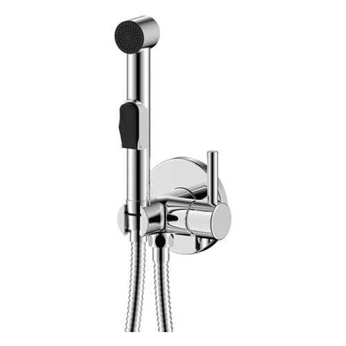 Смеситель с гигиеническим душем Olive'S Balear Double Lock/No Twist 1500 (13131BL) в Касторама