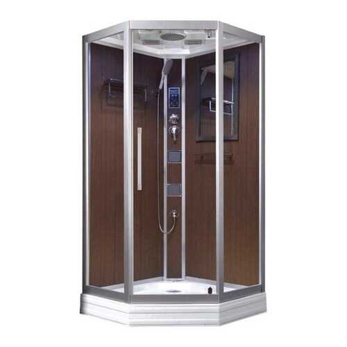 Душевая кабина Niagara Lux NG-7717WD 100x100x215, под дерево в Касторама