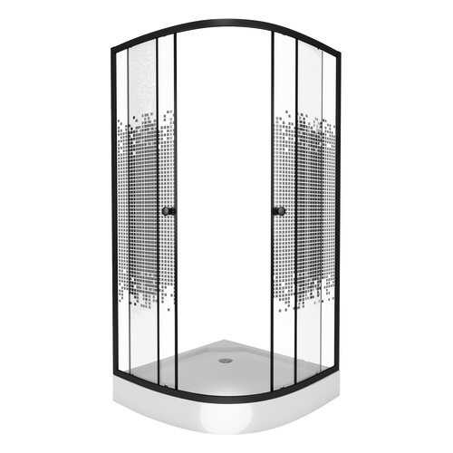 Душевой уголок Niagara NG-007-14BLACK 90х90 см в Касторама