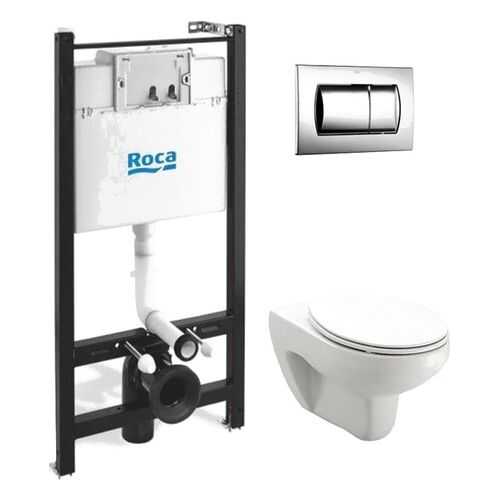 Инсталляция для унитаза Roca 893100000 ПЭК Victoria унит+инсталл+кнопка+сид в Касторама