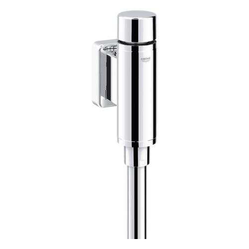 Смывное устройство для писсуаров Grohe Rondo 37342000 антивандальная металлическия кнопка в Касторама