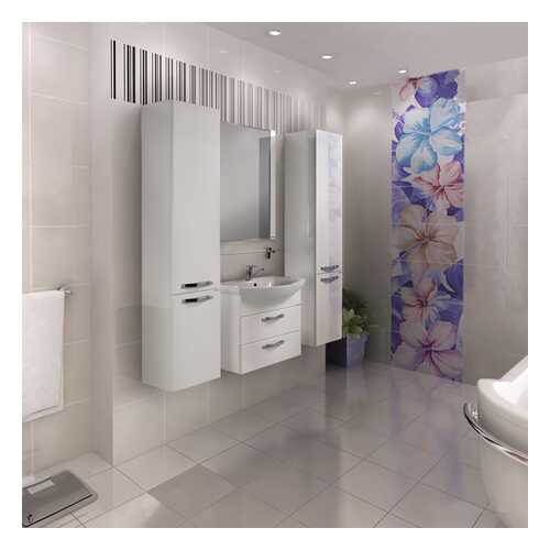 Тумба AQUATON Ария 65 М (Лагуна/Балт/Смайл) белый (1A123301AA010) без раковины в Касторама