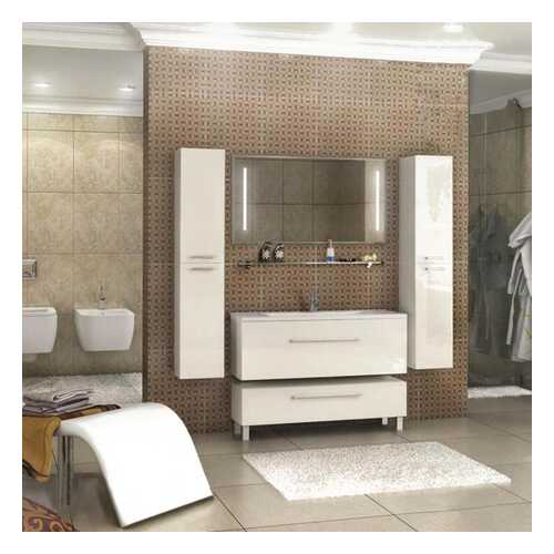 Тумба AQUATON Мадрид 120 М (Премьер М 120) белый (1A168701MA010) без раковины в Касторама
