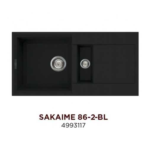 Кухонная мойка OMOIKIRI Sakaime 86-2-BL в Касторама