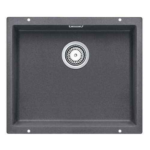 Мойка для кухни гранитная Blanco SUBLINE 500-U 518965 темная скала в Касторама