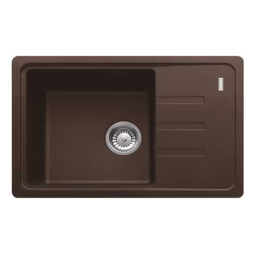 Мойка для кухни гранитная Franke BSG 611-62 1140391174 шоколад в Касторама