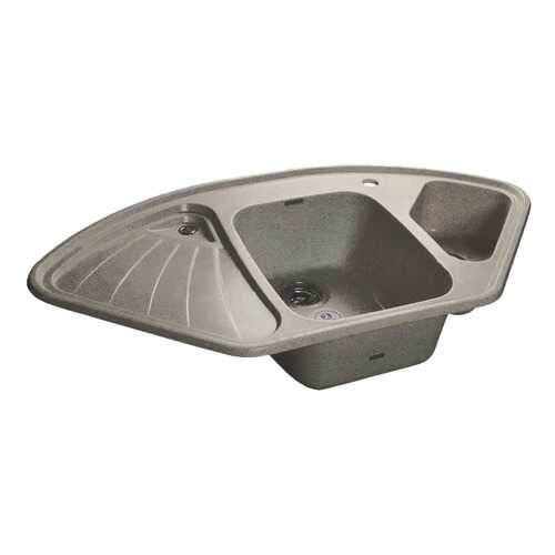 Мойка для кухни из мрамора GranFest Corner GF-C1040E серый в Касторама