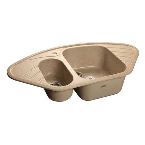 Мойка для кухни из мрамора GranFest Corner GF-C960E песочный в Касторама