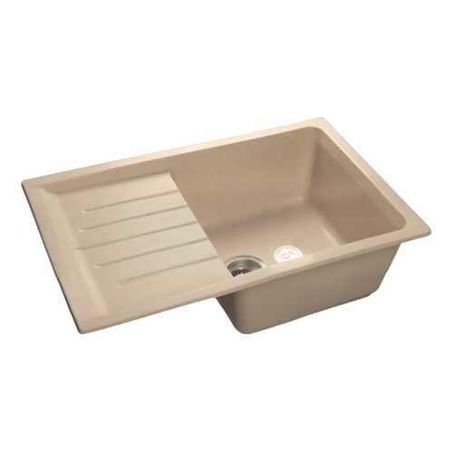 Мойка для кухни из мрамора GranFest Practic GF-P760L белый в Касторама